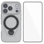 Custodia per telefono WANLONFENG con anello di supporto e protezione per lo schermo., For iPhone 17 Pro Max, For iPhone 17 Pro, For iPhone 17, For iPhone Air