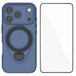 Custodia per telefono WANLONFENG con anello di supporto e protezione per lo schermo., For iPhone 17 Pro Max, For iPhone 17 Pro, For iPhone 17, For iPhone Air