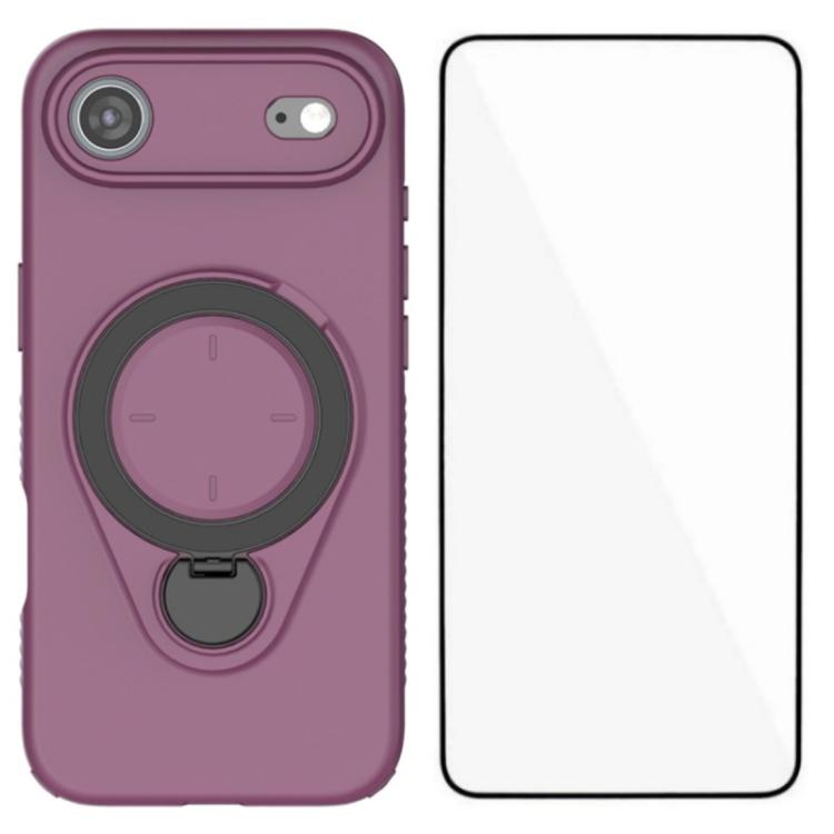 Custodia per telefono WANLONFENG con anello di supporto e protezione per lo schermo., For iPhone 17 Pro Max, For iPhone 17 Pro, For iPhone 17, For iPhone Air