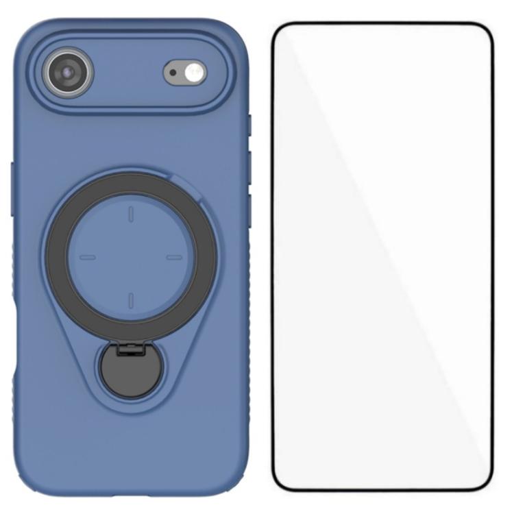 Custodia per telefono WANLONFENG con anello di supporto e protezione per lo schermo., For iPhone 17 Pro Max, For iPhone 17 Pro, For iPhone 17, For iPhone Air