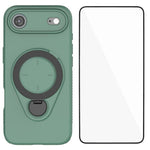 Custodia per telefono WANLONFENG con anello di supporto e protezione per lo schermo., For iPhone 17 Pro Max, For iPhone 17 Pro, For iPhone 17, For iPhone Air