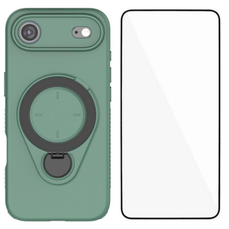 Custodia per telefono WANLONFENG con anello di supporto e protezione per lo schermo., For iPhone 17 Pro Max, For iPhone 17 Pro, For iPhone 17, For iPhone Air