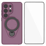 Custodia per telefono WANLONFENG con anello di supporto e protezione per lo schermo., For Samsung Galaxy S26+ 5G, For Samsung Galaxy S26 Ultra 5G, For Samsung Galaxy S26 5G, For Samsung Galaxy A57 5G