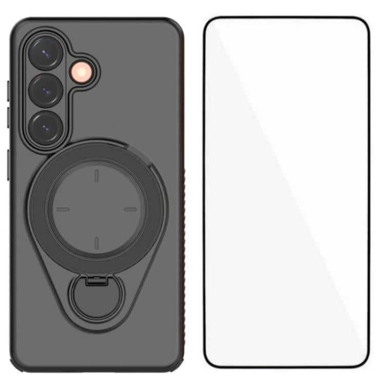 Custodia per telefono WANLONFENG con anello di supporto e protezione per lo schermo., For Samsung Galaxy S26+ 5G, For Samsung Galaxy S26 Ultra 5G, For Samsung Galaxy S26 5G, For Samsung Galaxy A57 5G
