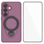 Custodia per telefono WANLONFENG con anello di supporto e protezione per lo schermo., For Samsung Galaxy S26+ 5G, For Samsung Galaxy S26 Ultra 5G, For Samsung Galaxy S26 5G, For Samsung Galaxy A57 5G