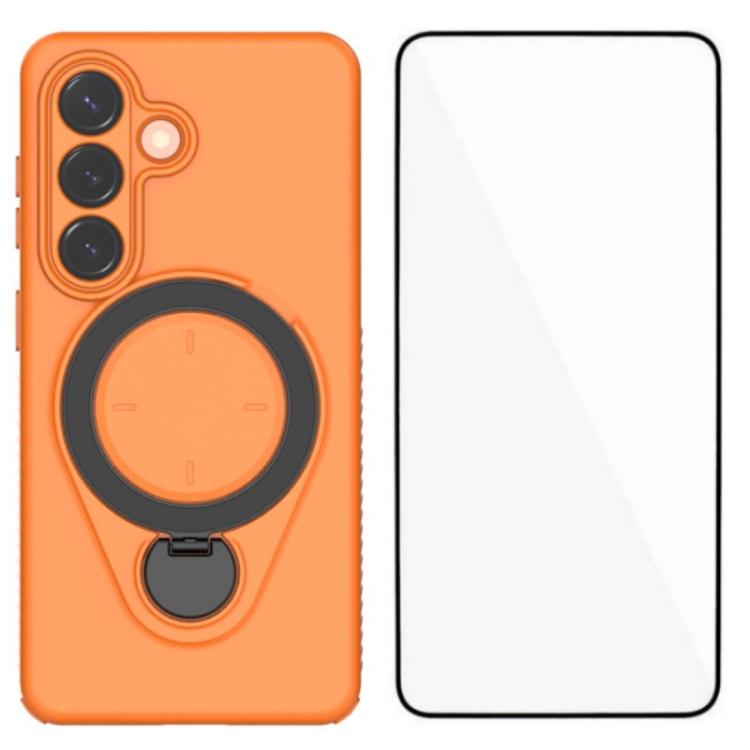 Custodia per telefono WANLONFENG con anello di supporto e protezione per lo schermo., For Samsung Galaxy S26+ 5G, For Samsung Galaxy S26 Ultra 5G, For Samsung Galaxy S26 5G, For Samsung Galaxy A57 5G