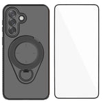 Custodia per telefono WANLONFENG con anello di supporto e protezione per lo schermo., For Samsung Galaxy A37 5G