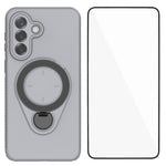 Custodia per telefono WANLONFENG con anello di supporto e protezione per lo schermo., For Samsung Galaxy A37 5G