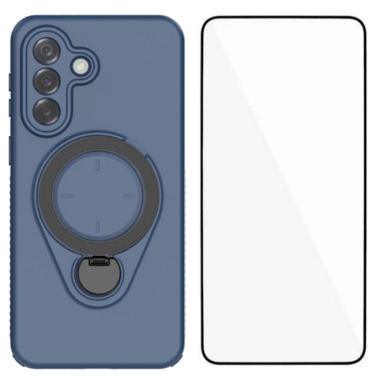 Custodia per telefono WANLONFENG con anello di supporto e protezione per lo schermo., For Samsung Galaxy A37 5G