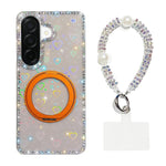Custodia per telefono Diamond IMD con supporto magnetico in metallo e cinturino, rotazione a 360°., For Samsung Galaxy A57 5G, For Samsung Galaxy A37 5G