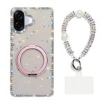 Custodia per telefono Diamond IMD con supporto magnetico in metallo e cinturino, rotazione a 360°., For Samsung Galaxy A07 4G / 5G, For Samsung Galaxy A17 5G