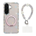 Custodia per telefono Diamond IMD con supporto magnetico in metallo e cinturino, rotazione a 360°., For Samsung Galaxy A56 5G, For Samsung Galaxy A26 5G
