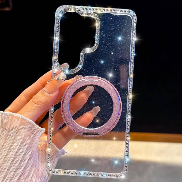 Custodia per telefono Diamond IMD con supporto magnetico in metallo e cinturino, rotazione a 360°., For Samsung Galaxy A36 5G, For Samsung Galaxy A16 5G