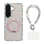 Custodia per telefono Diamond IMD con supporto magnetico in metallo e cinturino, rotazione a 360°., For Samsung Galaxy A36 5G, For Samsung Galaxy A16 5G