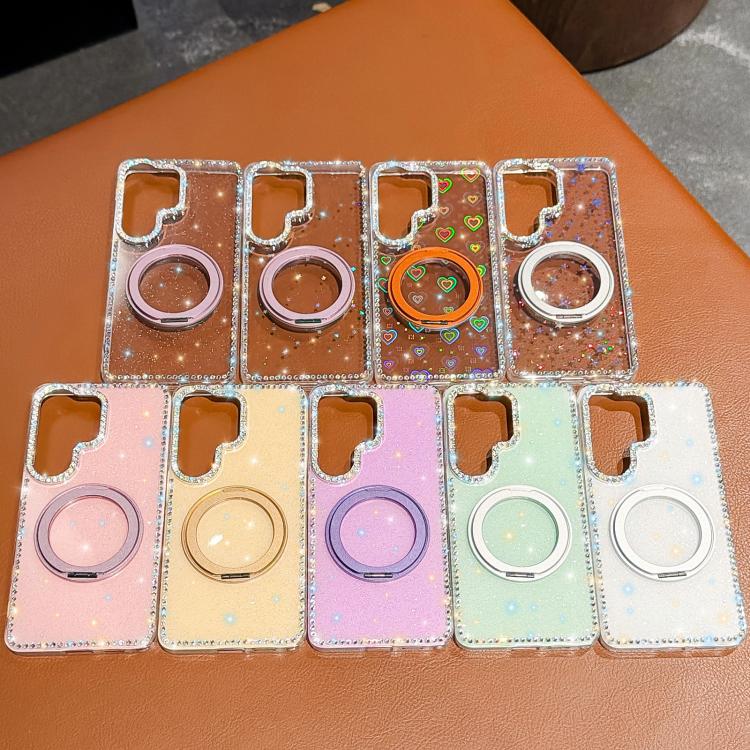 Custodia per telefono Diamond IMD con supporto magnetico in metallo e cinturino, rotazione a 360°., For Samsung Galaxy A57 5G, For Samsung Galaxy A37 5G