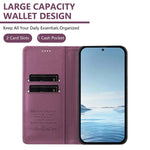 Custodia per telefono magnetica RFID in ecopelle con motivo peonia in rilievo., For Galaxy S26 FE 5G, For Galaxy S26+ 5G