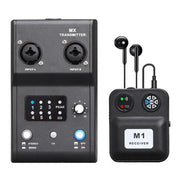 Sistema di monitoraggio auricolare wireless portatile MX-M1 per stadio 1 TX e 1 RX, MX-M1