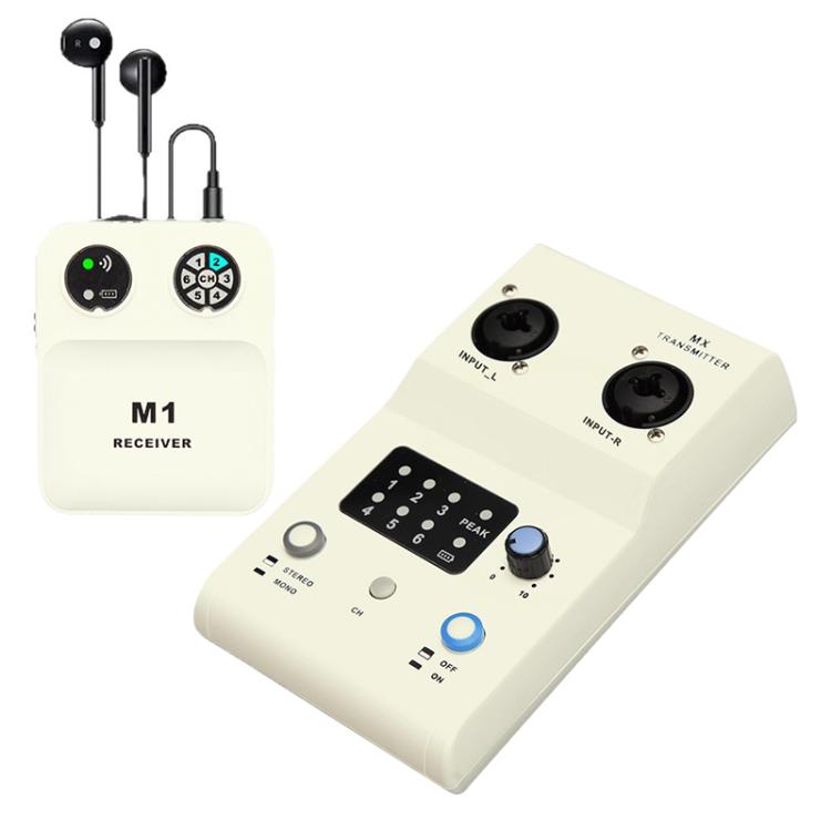 Sistema monitoraggio auricolare wireless MX-M1 2.4GHz