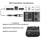 Sistema monitoraggio auricolare wireless MX-M2 2,4 GHz