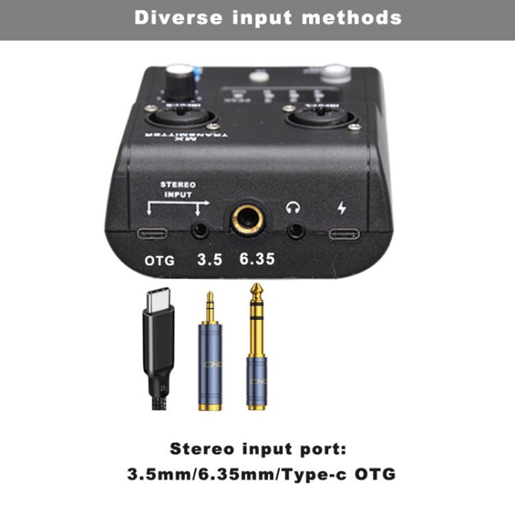 Sistema monitoraggio auricolare wireless MX-M3 2.4 GHz
