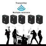 Sistema monitoraggio auricolare wireless MX-M3 2.4 GHz