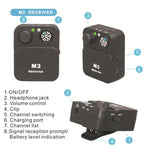 Sistema monitoraggio auricolare wireless MX-M3 2.4 GHz