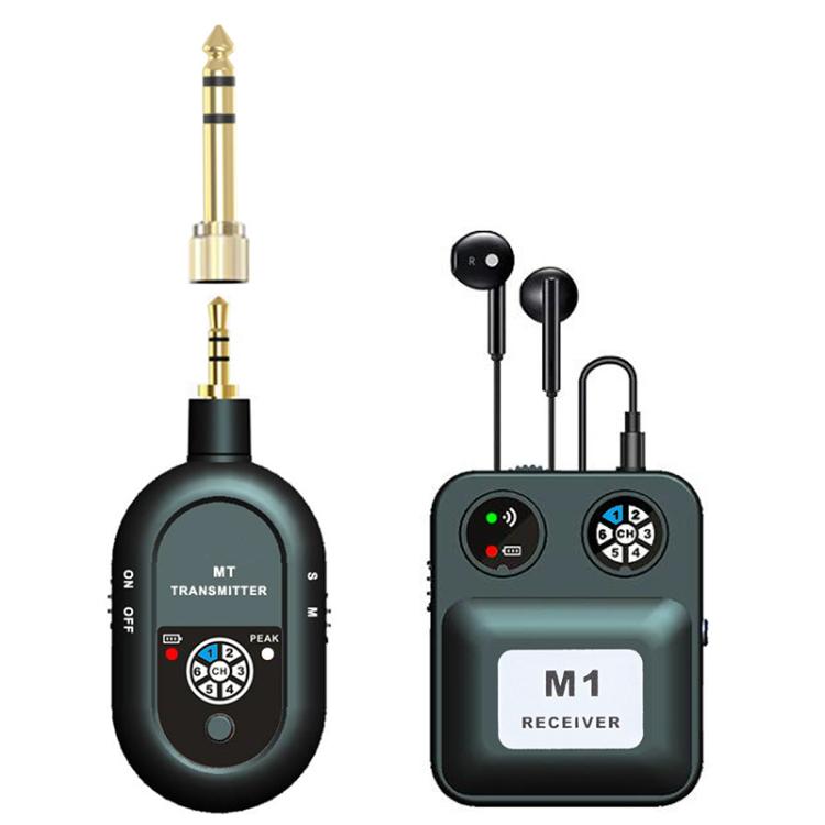 Sistema di monitoraggio auricolare wireless portatile MT-M1 per stadio 1 TX e 1 RX, MT-M1