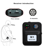 Sistema monitoraggio auricolare wireless MT-M1 2.4 GHz