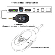 Sistema di monitoraggio auricolare wireless portatile MT-M2 per stadio 1 TX e 1 RX, MT-M2