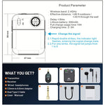 Sistema monitoraggio auricolare wireless MT-M2 per palco