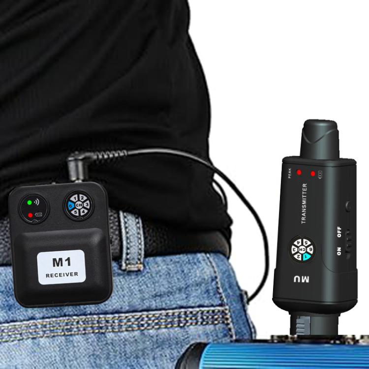 Sistema monitoraggio auricolare wireless MU-M1 con trasmettitore