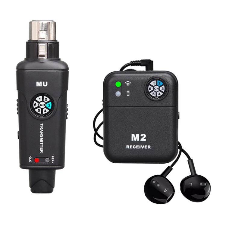 Sistema monitoraggio auricolare wireless MU-M2 per palco