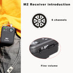 Sistema monitoraggio auricolare wireless MU-M2 per palco