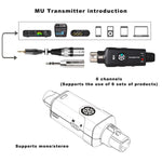 Sistema monitoraggio auricolare wireless MU-M3 1 TX 1 RX