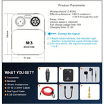 Sistema monitoraggio auricolare wireless MU-M3 1 TX 1 RX
