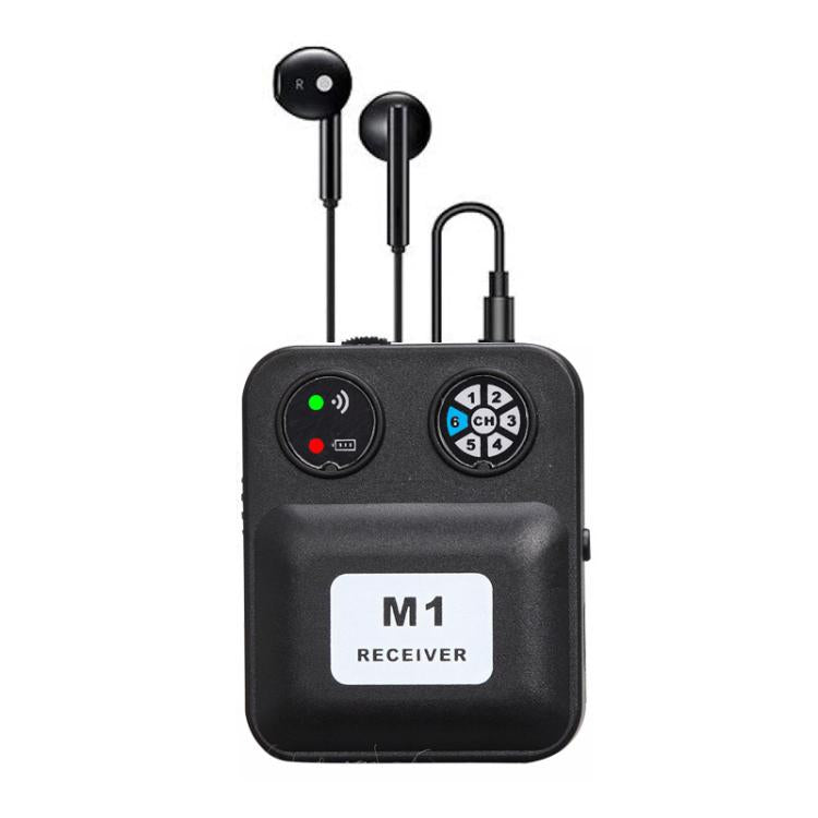 Ricevitore di monitoraggio wireless portatile M1 con auricolari cablati, M1
