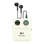 Ricevitore wireless portatile M1 con auricolari cablati