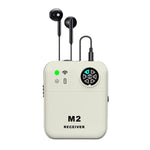 Ricevitore wireless portatile M2 con auricolari cablati
