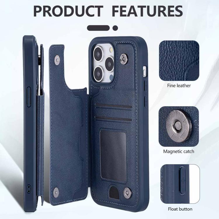 Portafoglio multifunzione con chiusura magnetica per telefono, porta carte e custodia., For iPhone XR, For iPhone 14 Pro Max