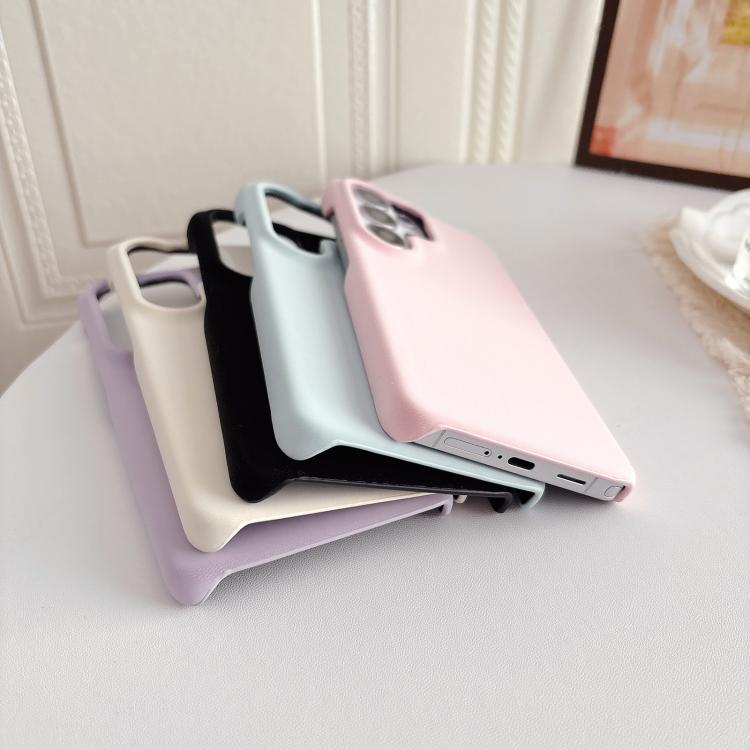 Custodia per telefono in policarbonato con finitura opaca effetto velluto e pelle vegana., For Samsung Galaxy S26 Ultra 5G, For Samsung Galaxy S25 Ultra 5G, For Samsung Galaxy S24 Ultra 5G