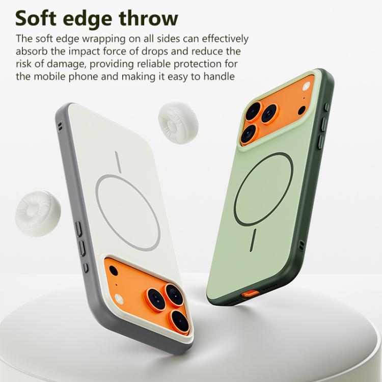 Custodia per telefono magnetica a copertura totale con effetto pelle, serie Boundless., For iPhone 17 Pro Max, For iPhone 17 Pro, For iPhone 17, For iPhone 16 Pro Max, For iPhone 16 Pro, For iPhone 16