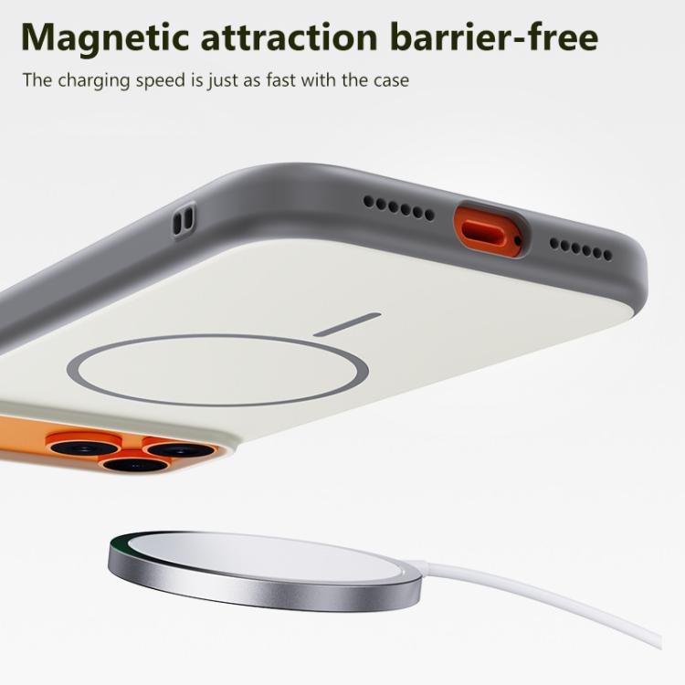Custodia per telefono magnetica a copertura totale con effetto pelle, serie Boundless., For iPhone 17 Pro Max, For iPhone 17 Pro, For iPhone 17, For iPhone 16 Pro Max, For iPhone 16 Pro, For iPhone 16