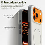 Custodia per telefono magnetica a copertura totale con effetto pelle, serie Boundless., For iPhone 17 Pro Max, For iPhone 17 Pro, For iPhone 17, For iPhone 16 Pro Max, For iPhone 16 Pro, For iPhone 16