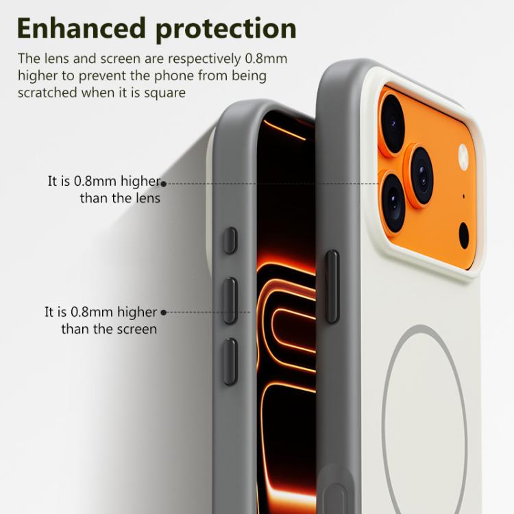 Custodia per telefono magnetica a copertura totale con effetto pelle, serie Boundless., For iPhone 17 Pro Max, For iPhone 17 Pro, For iPhone 17, For iPhone 16 Pro Max, For iPhone 16 Pro, For iPhone 16