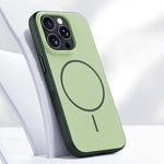 Custodia per telefono magnetica a copertura totale con effetto pelle, serie Boundless., For iPhone 17 Pro Max, For iPhone 17 Pro, For iPhone 17, For iPhone 16 Pro Max, For iPhone 16 Pro, For iPhone 16