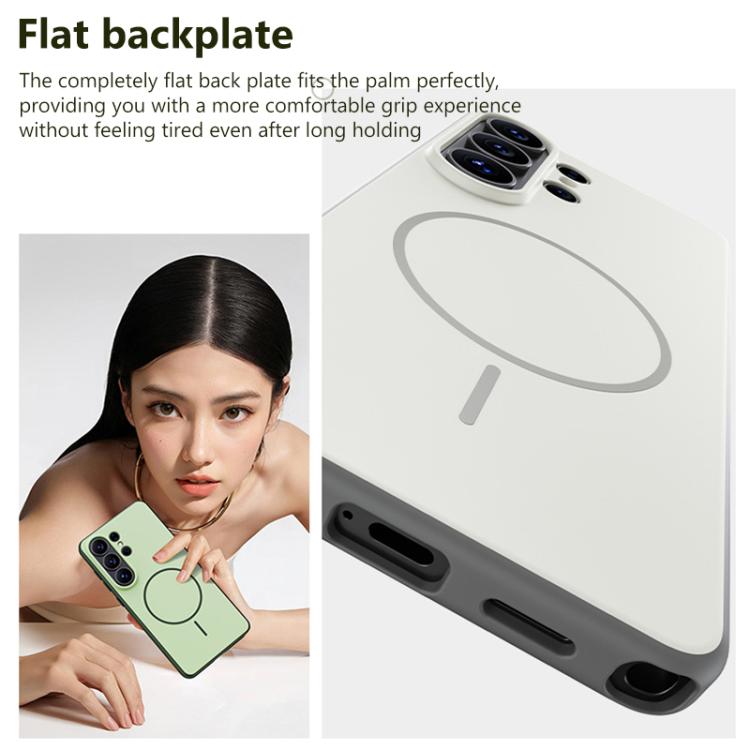 Custodia per telefono magnetica a copertura totale con effetto pelle, serie Boundless., For Samsung Galaxy S26 Ultra 5G, For Samsung Galaxy S25 Ultra 5G, For Samsung Galaxy S24 Ultra 5G