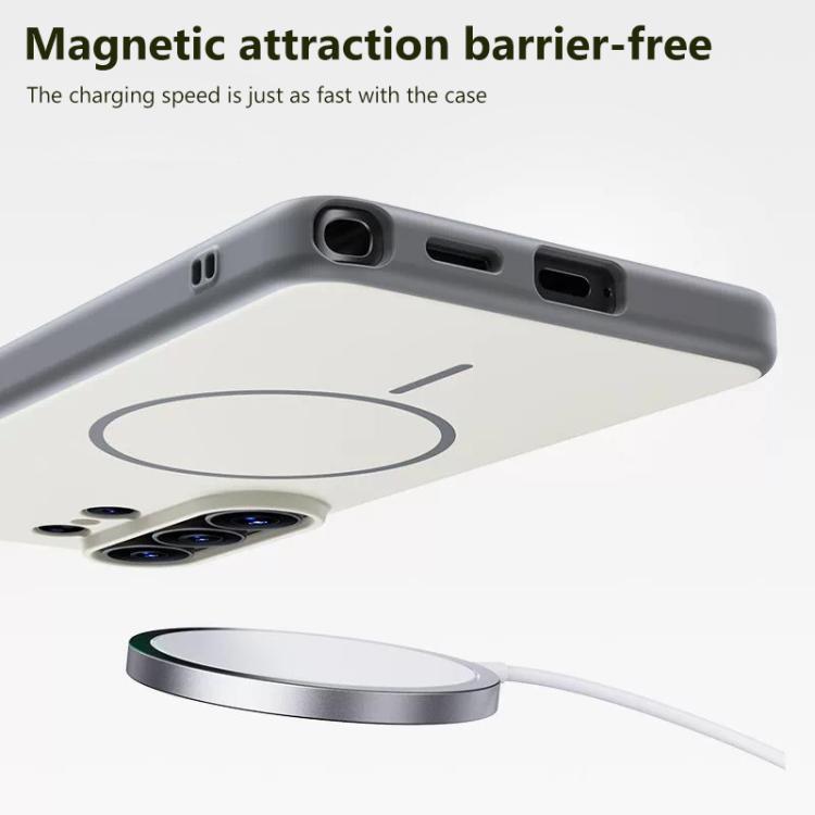 Custodia per telefono magnetica a copertura totale con effetto pelle, serie Boundless., For Samsung Galaxy S26 Ultra 5G, For Samsung Galaxy S25 Ultra 5G, For Samsung Galaxy S24 Ultra 5G