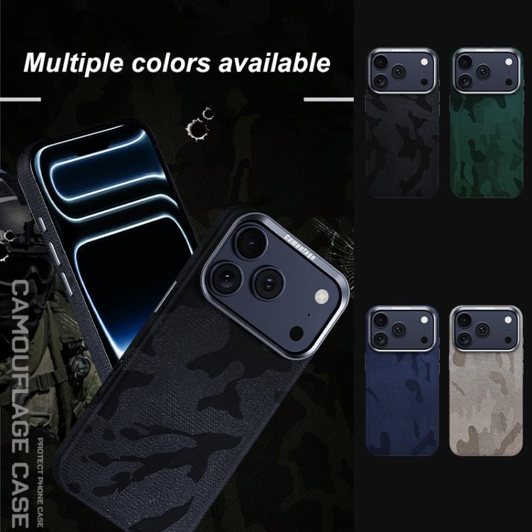 Custodia per telefono magnetica antiurto con copertura totale mimetica, For iPhone 17 Pro Max, For iPhone 17 Pro, For iPhone 17