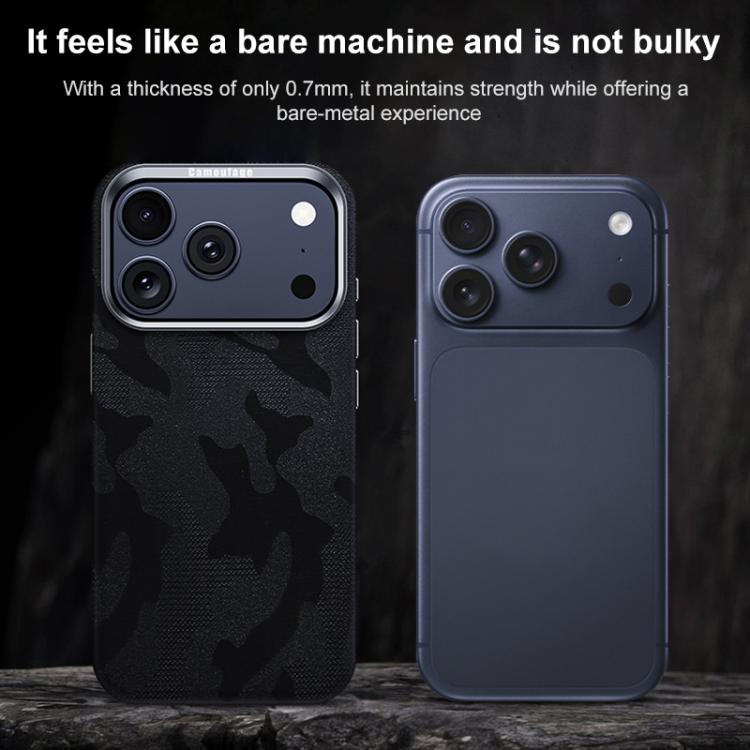 Custodia per telefono magnetica antiurto con copertura totale mimetica, For iPhone 17 Pro Max, For iPhone 17 Pro, For iPhone 17