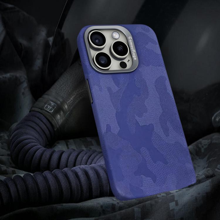 Custodia per telefono magnetica antiurto con copertura totale mimetica, For iPhone 15 Pro Max, For iPhone 15 Pro, For iPhone 15 Plus / 14 Plus, For iPhone 15